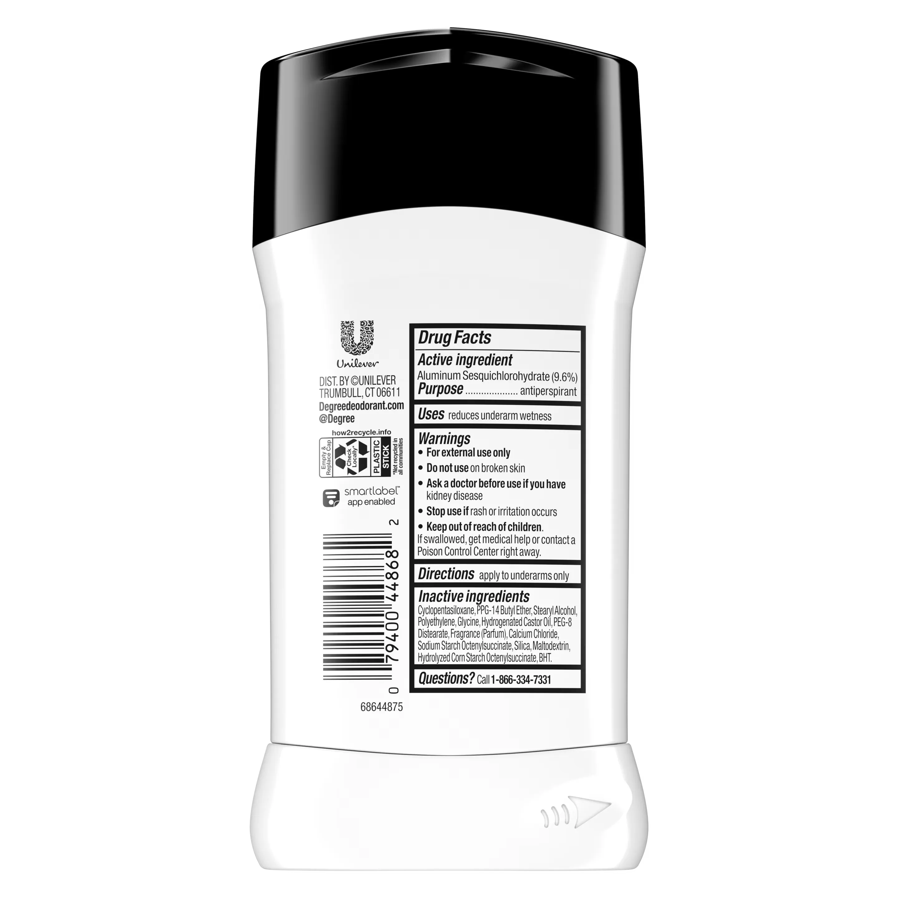 Degree UltraClear Black+White Driftwood Antiperspirant Deodorant Degree