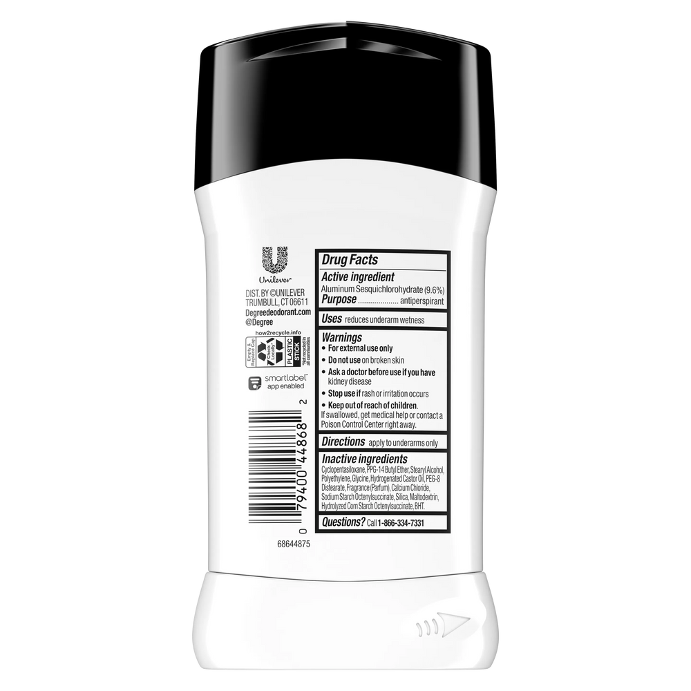 Degree UltraClear Black+White Ocean Air Antiperspirant Deodorant Degree