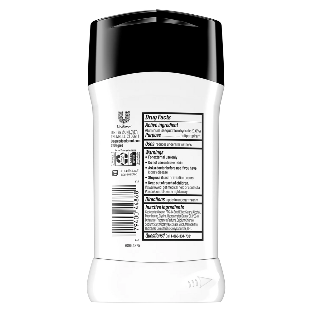 Degree UltraClear Black+White Driftwood Antiperspirant Deodorant Degree