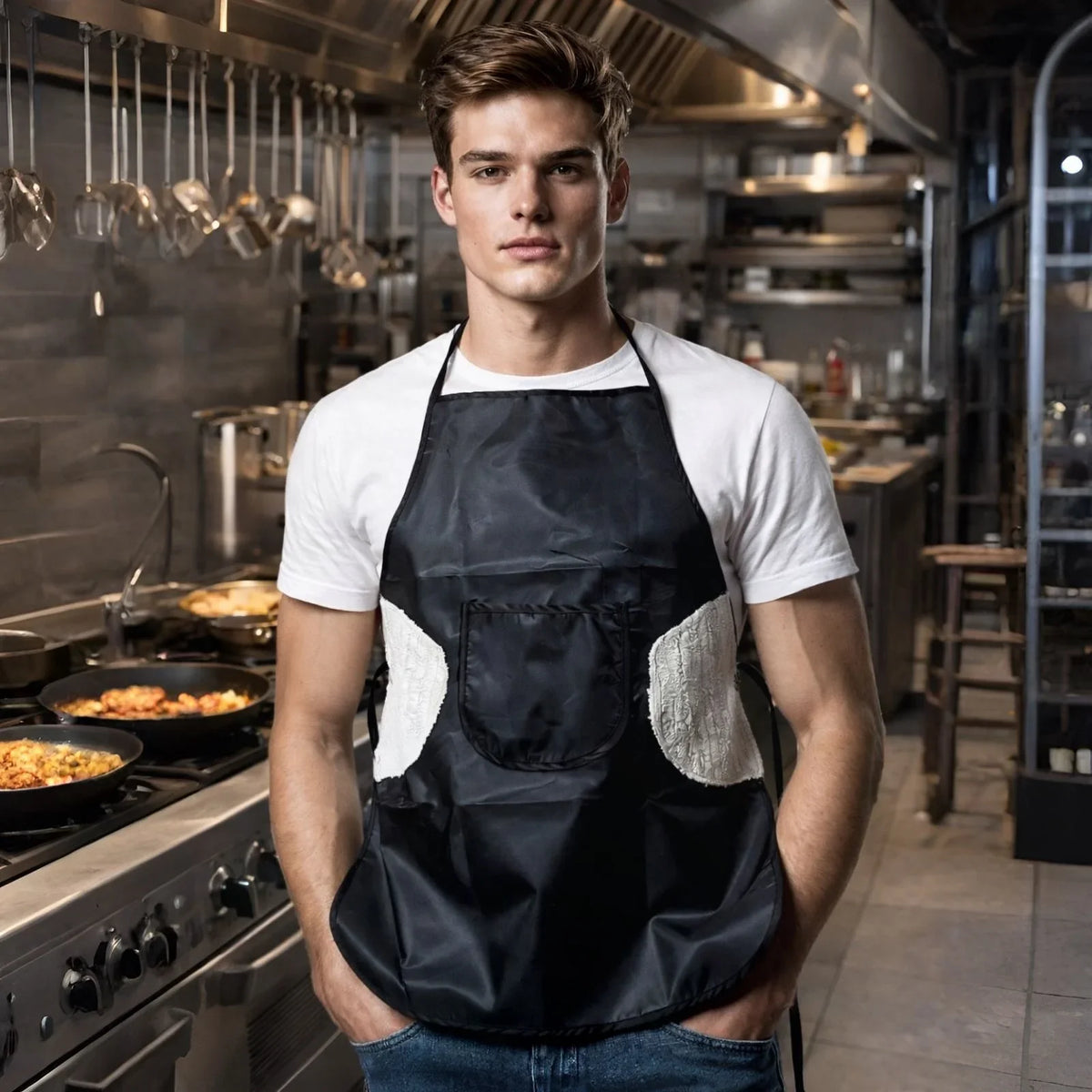 Apron With Sides Hand Cleaner Cosmia.pk