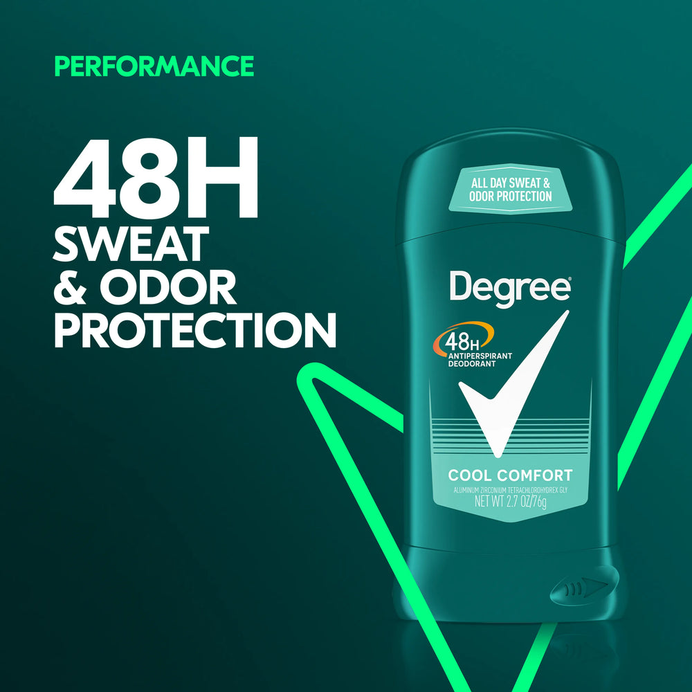 Degree Cool Comfort Antiperspirant Deodorant Stick - 76g Degree