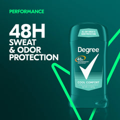 Degree Cool Comfort Antiperspirant Deodorant Stick - 76g Degree