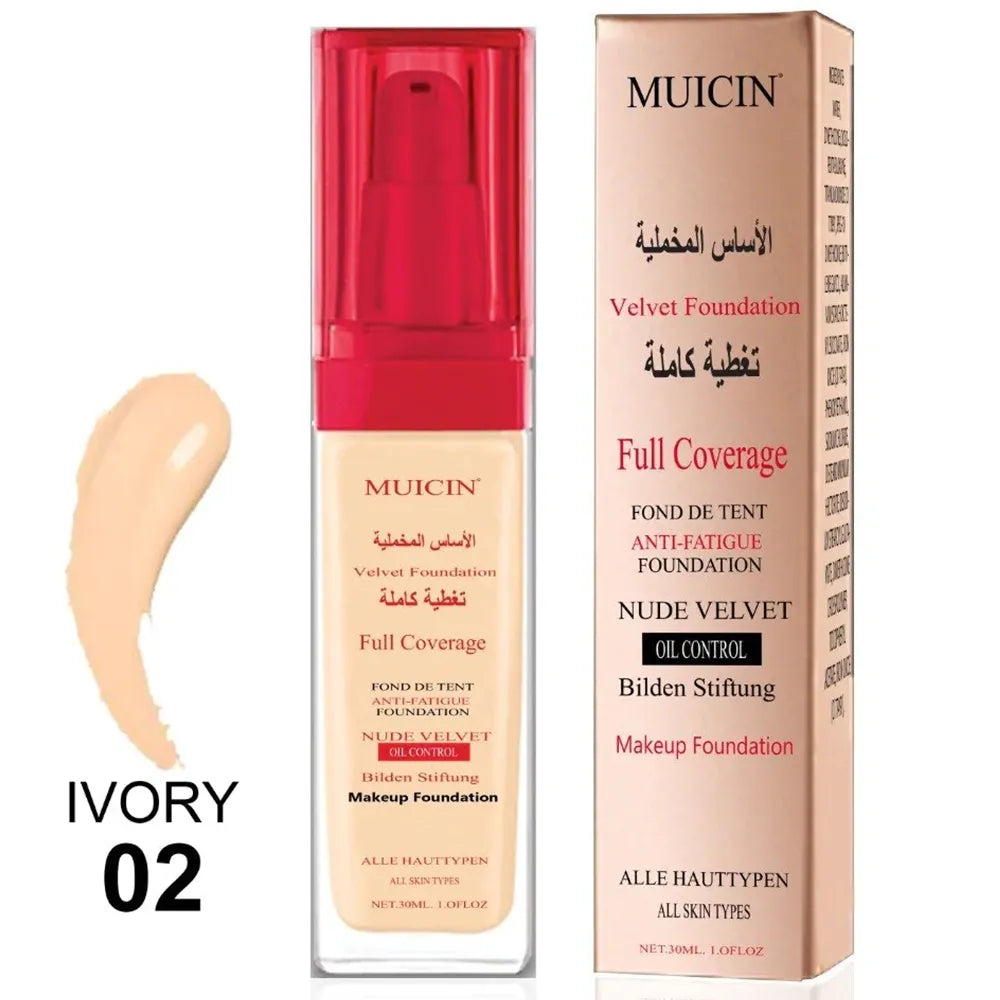 MUICIN Nude Velvet Full Coverage Foundation Muicin
