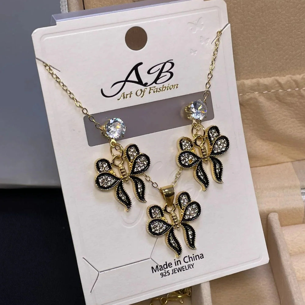 Women’s Necklace & Earrings Set – Each Cosmia