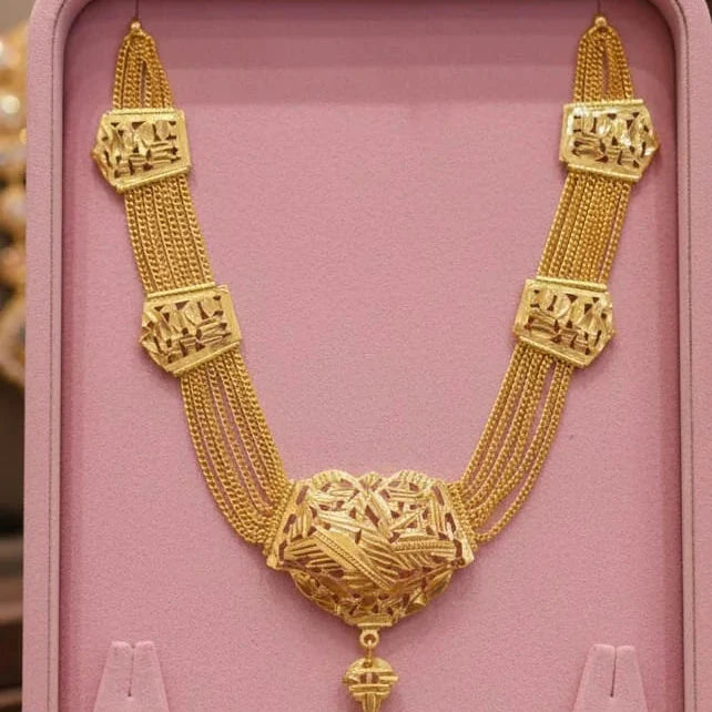 Gold Polish Necklace MALA Cosmia