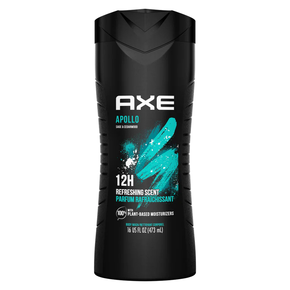 Axe Apollo Clean & Fresh Body Wash 473ml AXE
