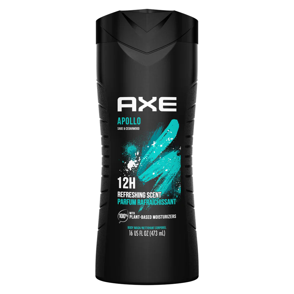Axe Apollo Clean & Fresh Body Wash 473ml AXE
