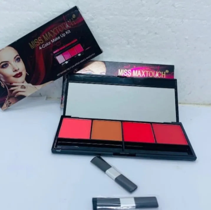 Miss MaxTouch 4 Color Blush Palette miss maxtouch