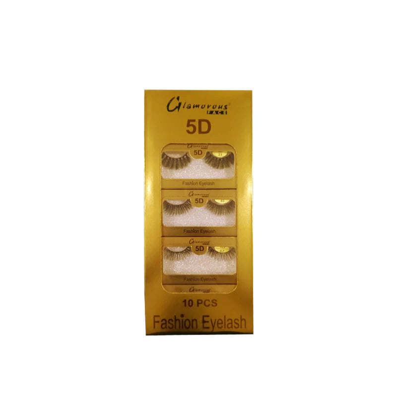 Glamorous Face 5D Mink Hair Eyelashes 10 Pieces GF 8069 Glamorous Face