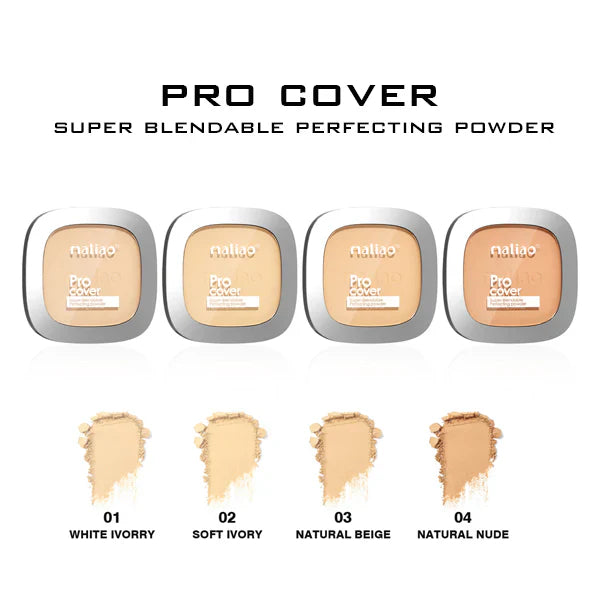 Maliao Pro Cover Super-Blendable Perfecting Compact Powder Maliao