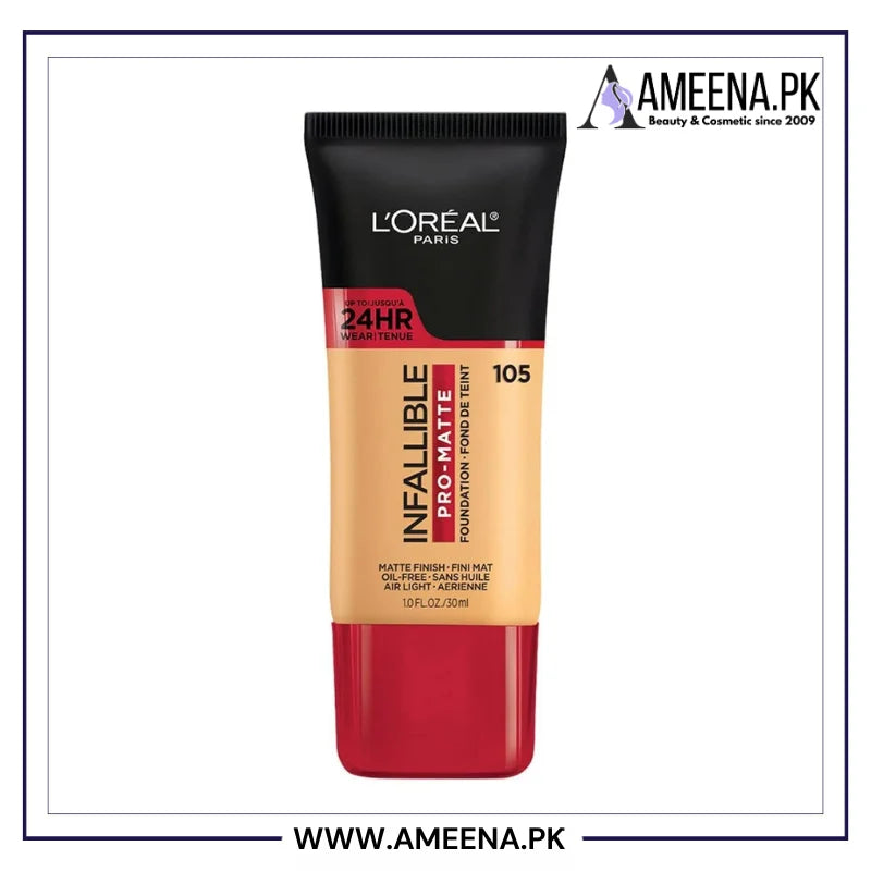 L'Oreal Paris Infallible Pro-Matte Liquid Longwear Foundation Loreal Paris