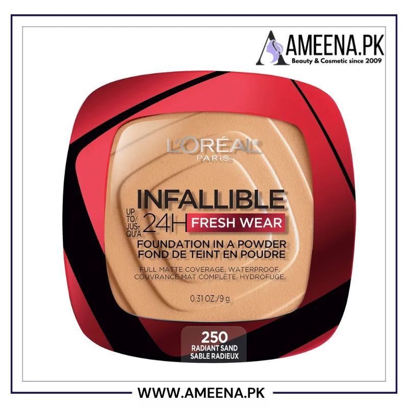 L'Oreal Paris Makeup Infallible Fresh Wear Foundation in a Powder Loreal Paris