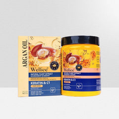 Wellice Argan Hair Mask 1 Kg Wellice