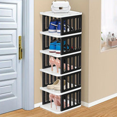 5 Layer Durable Plastic Shoe Rack - Each Cosmia.pk
