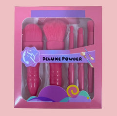5 Pcs Deluxe Powder Brush set Deluxe