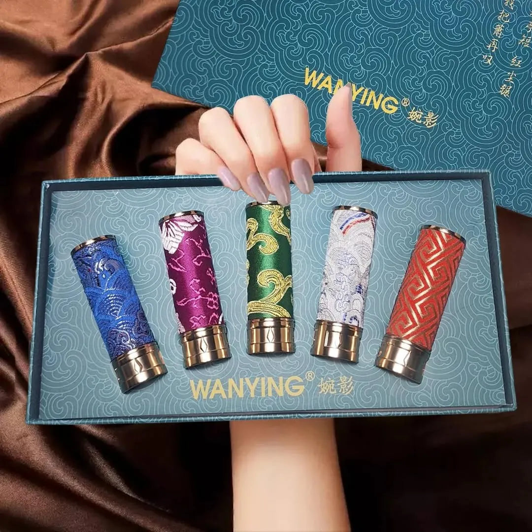 5 Pcs Velvet Waterproof Long Lasting Lipstick Set Wanying