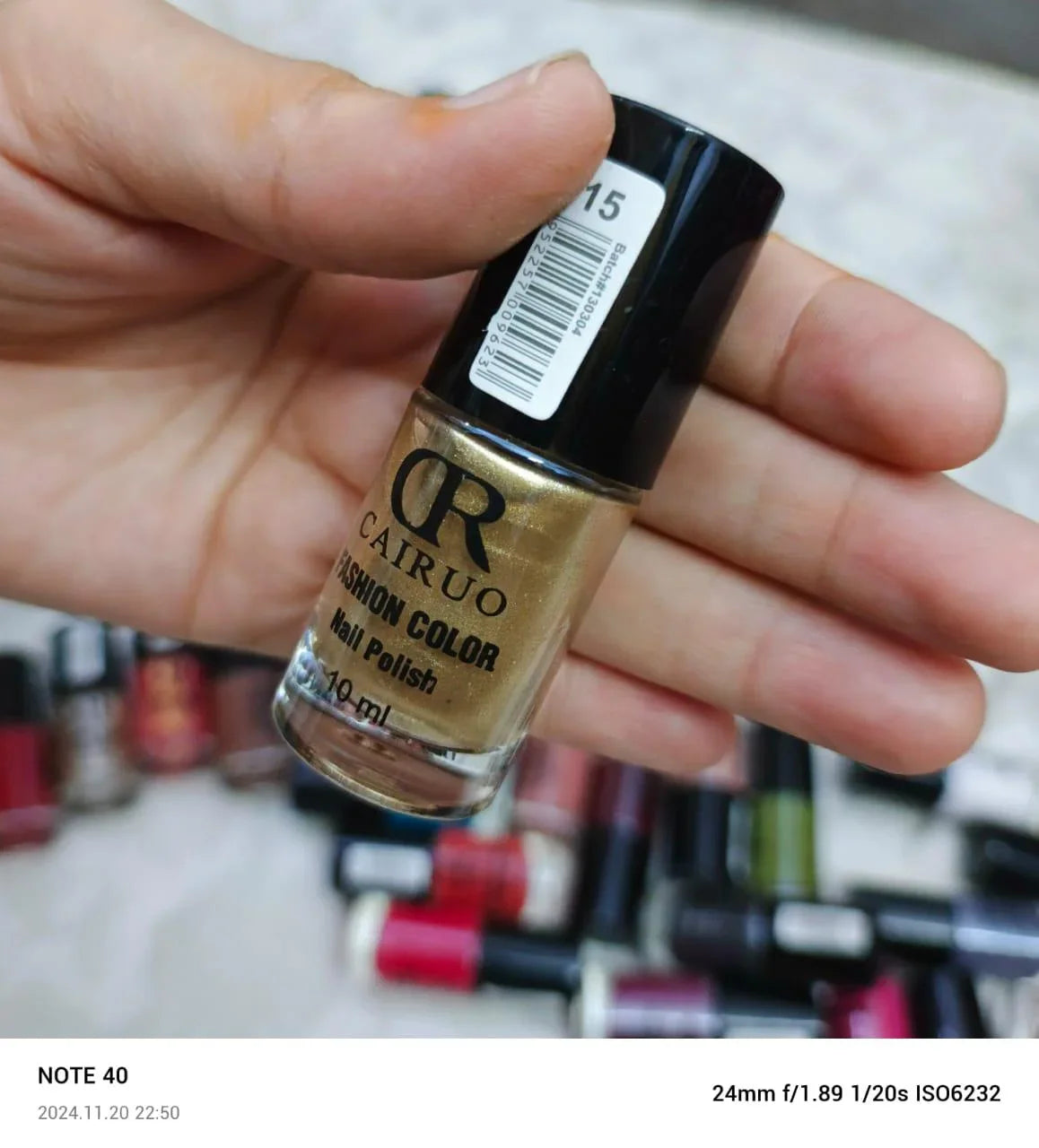 Cairuo Permanent Nail Polish CR