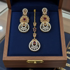 Zircon Tikka Earring Cosmia