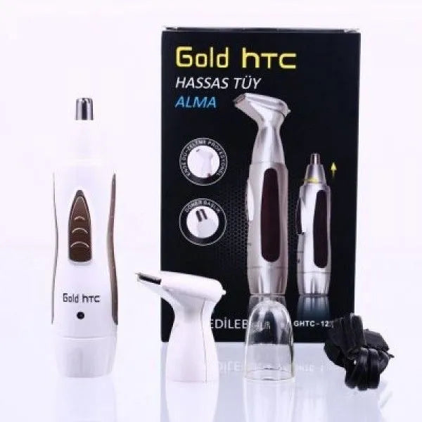 Gold HTC 2‑in‑1 Shaver GHTC‑1222 Gold HTC