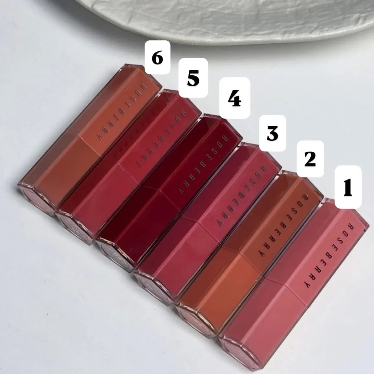 Rose Berry Glossy Bomb Lipsticks Rose berry
