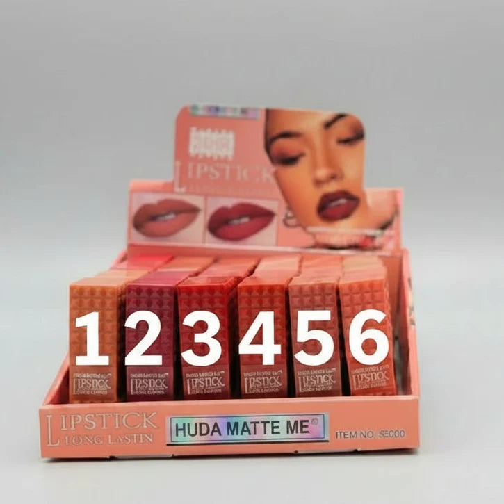 Huda Matte Me Long Lasting Matte Lipstick Huda Matte Me