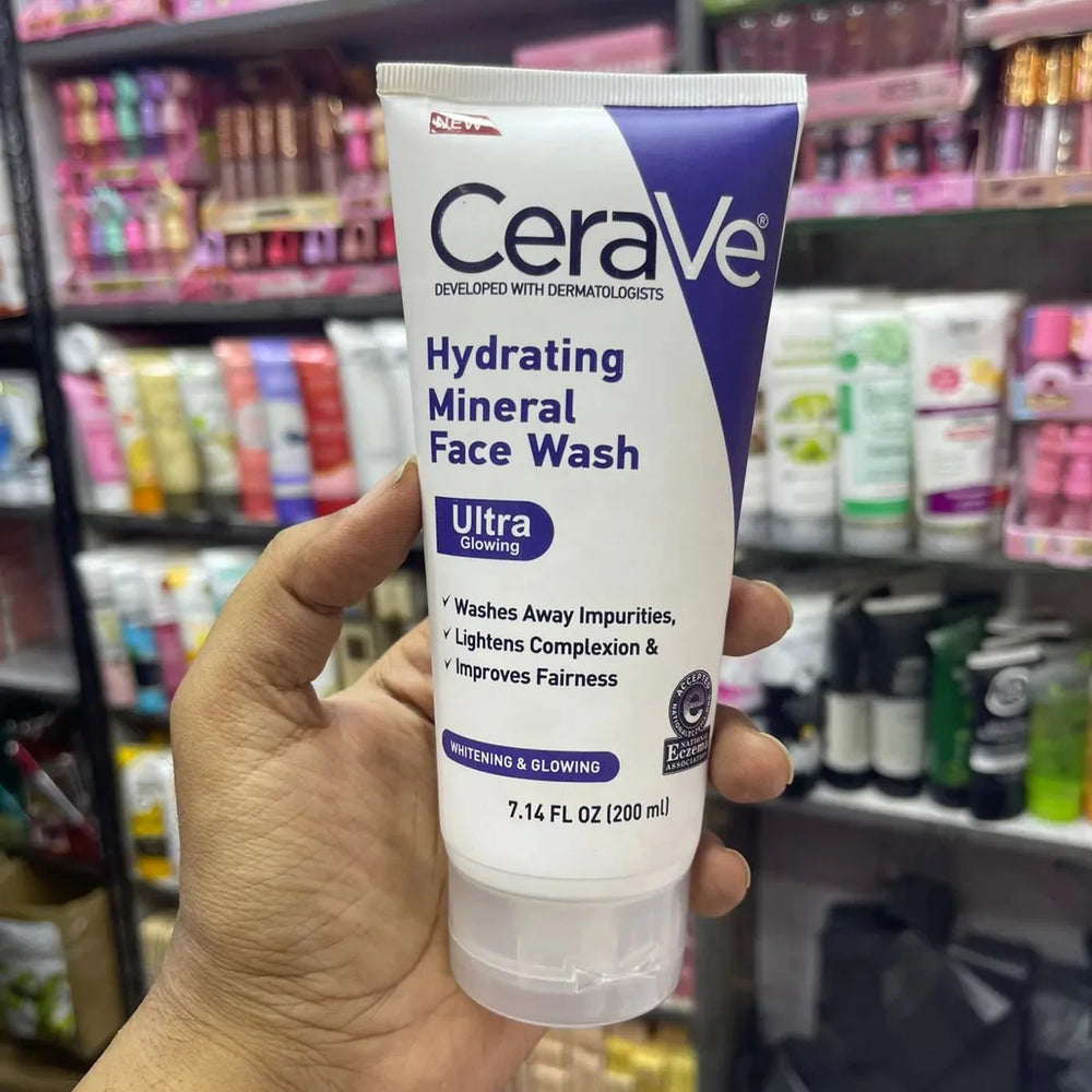 CeraVe Hydrating Mineral Face Wash Ultra Glowing - 200ml CeraVe