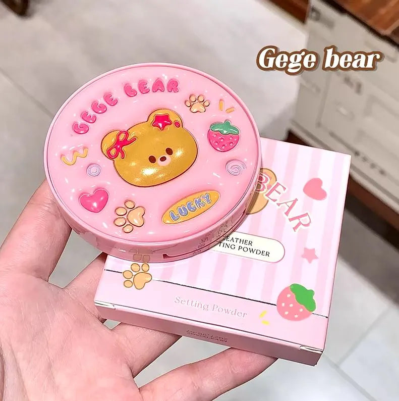 Gege Bear Matte Oil Control Face Powder Gege Bear