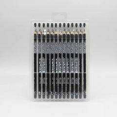Brown Lip & Eye Pencil with Sharpner Pack of 12 Cosmia.pk