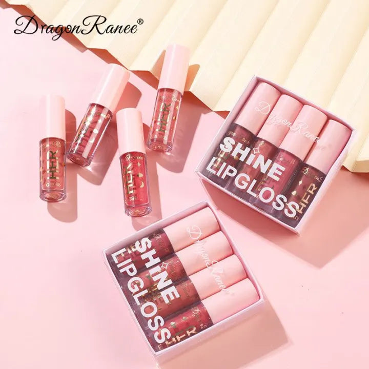 Dragon Ranee "Her Shine" Lipgloss – 4 Piece Set Dragon Ranee