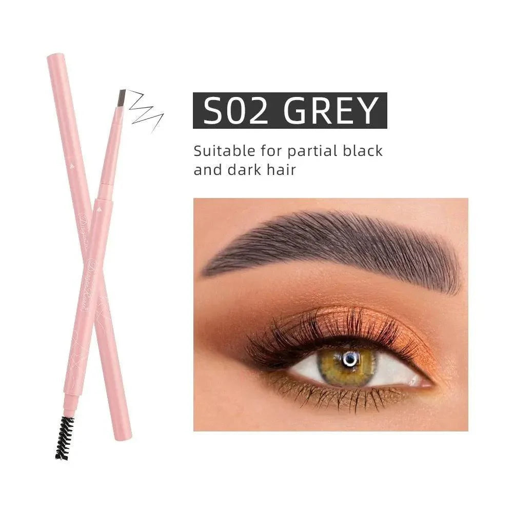 Dragon Ranee 2 In 1 Eyebrow Pencil – Natural Waterproof Smooth Dragon Ranee