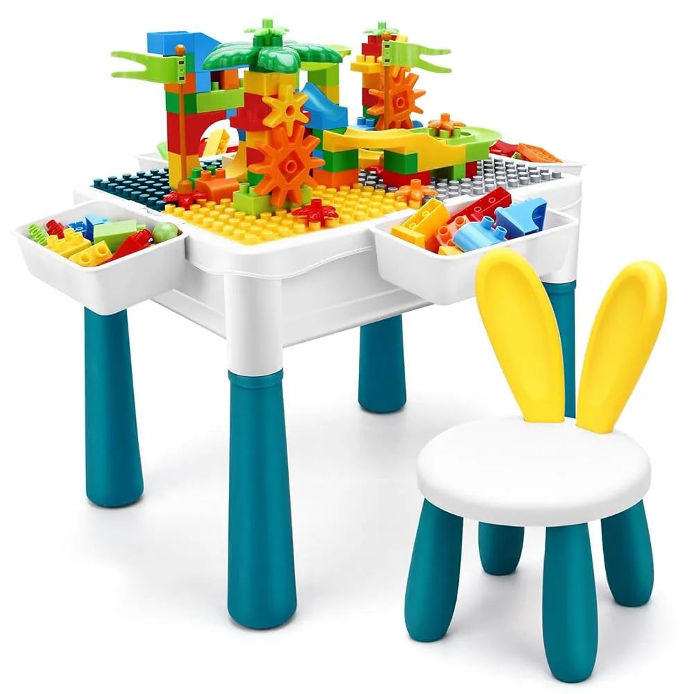 All-in-1 Kids Activity Table and Chairs Set Cosmia.pk