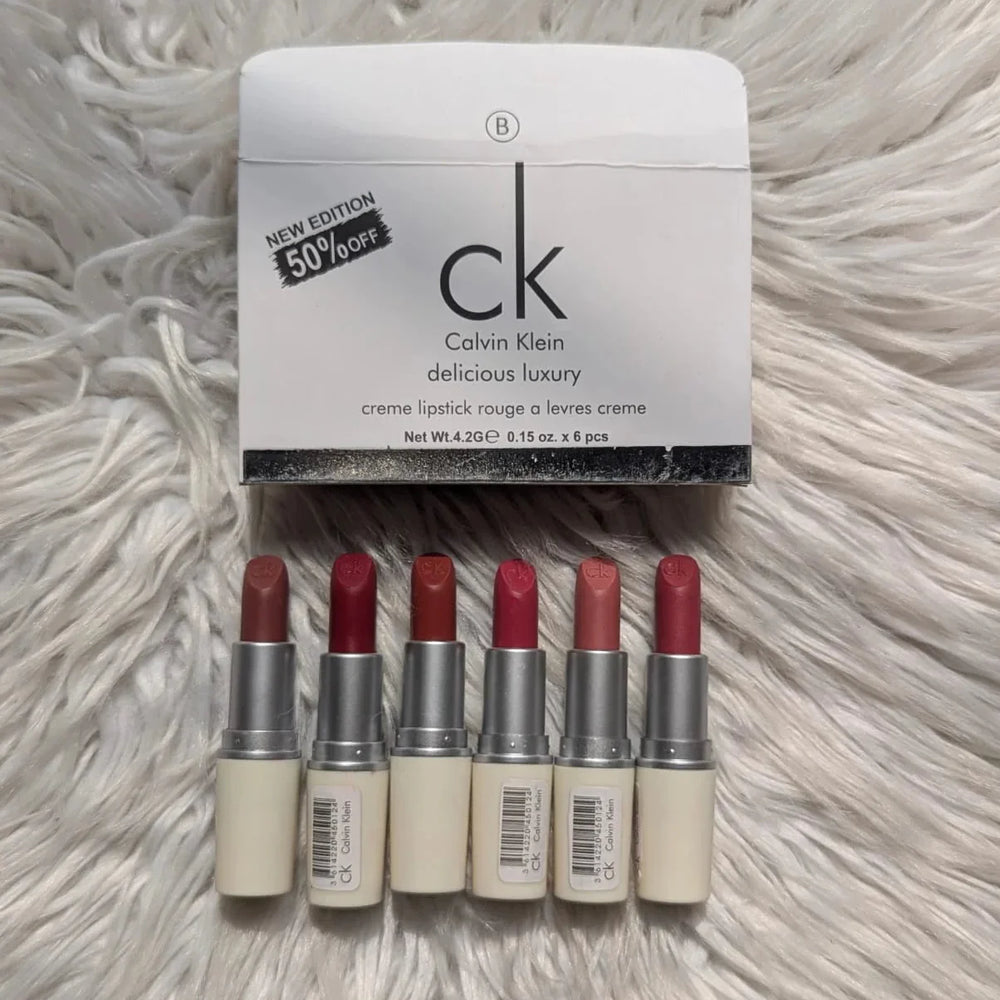 CALVIN KLEIN CK One Pure Color Lipstick - Pack of 6 Calvin Klein