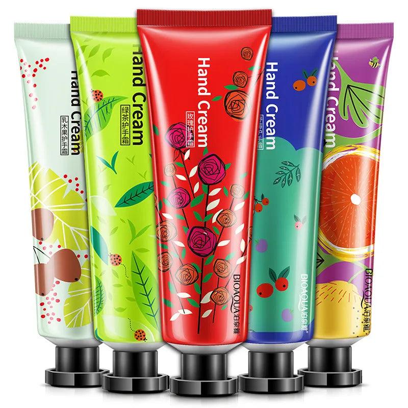 Bioaqua Plant Fragrance Moisturizing Hand Cream Set - Pack of 5 Bioaqua