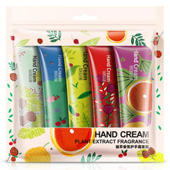 Bioaqua Plant Fragrance Moisturizing Hand Cream Set - Pack of 5 Bioaqua