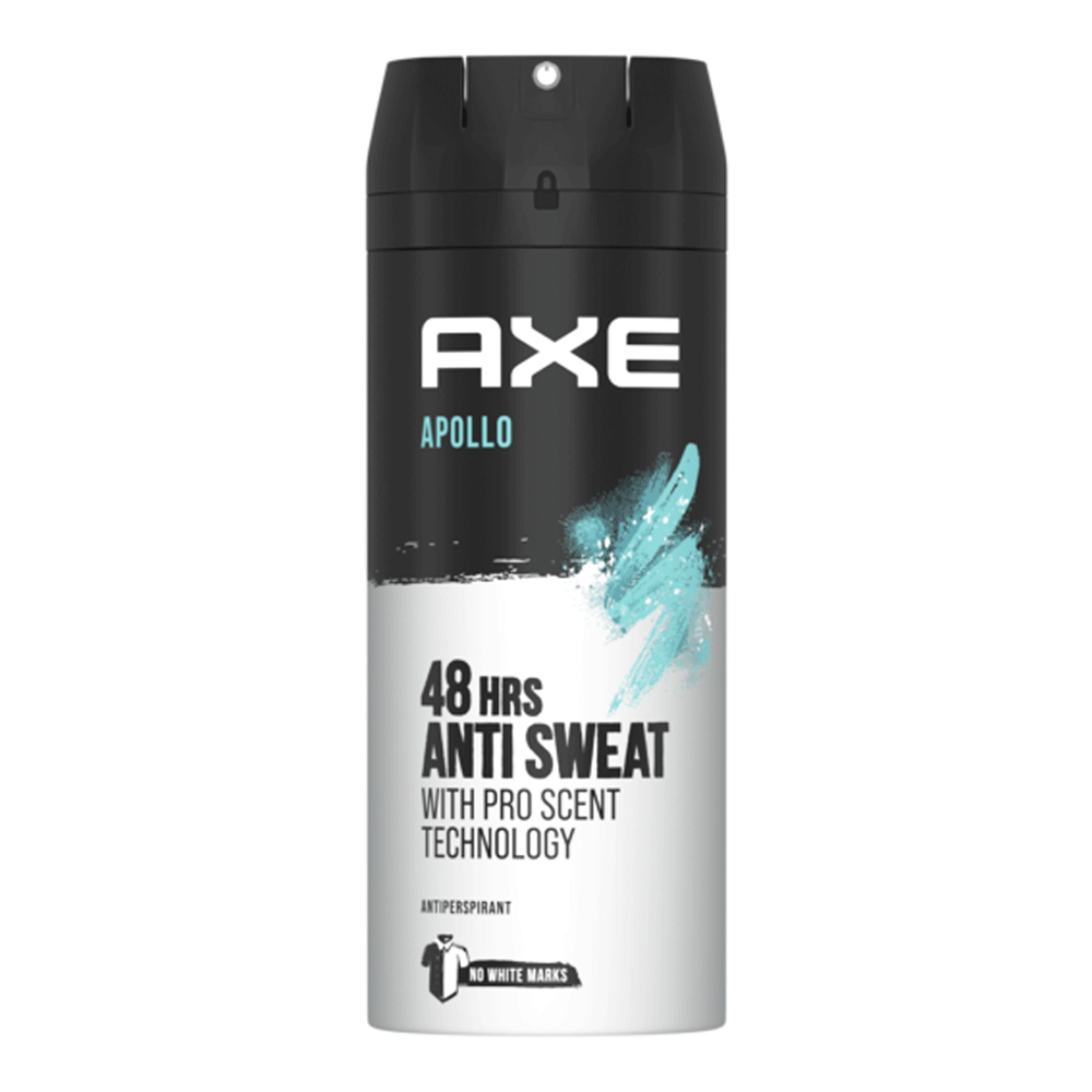 Axe Apollo Sweat Body Spray 150ml Axe