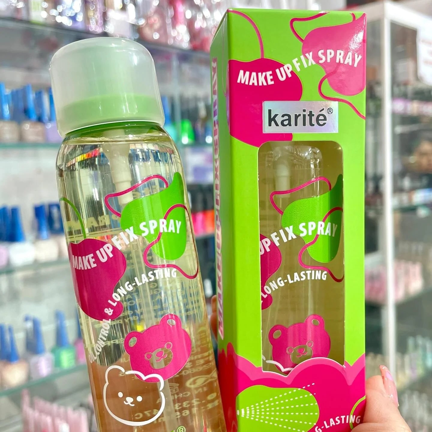 Karite oil control & long lasting Makeup Fix spray - 165ml Karite