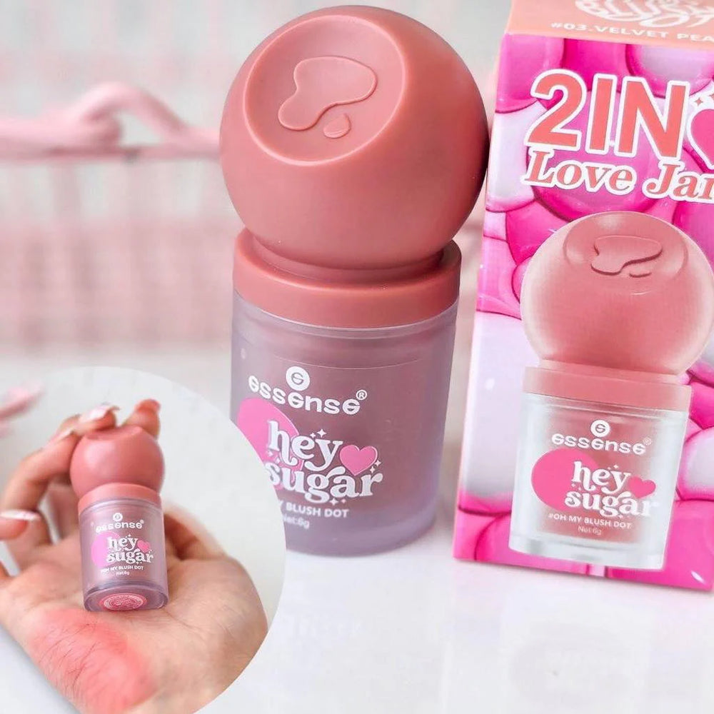 Essence 2in1 Love Jam Oh My Blush Dot Liquid Blushes Essence