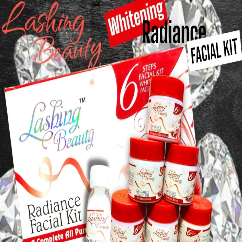 Lashing Beauty Whitening Radiance Facial Kit For All Skin Type Lashing Beauty