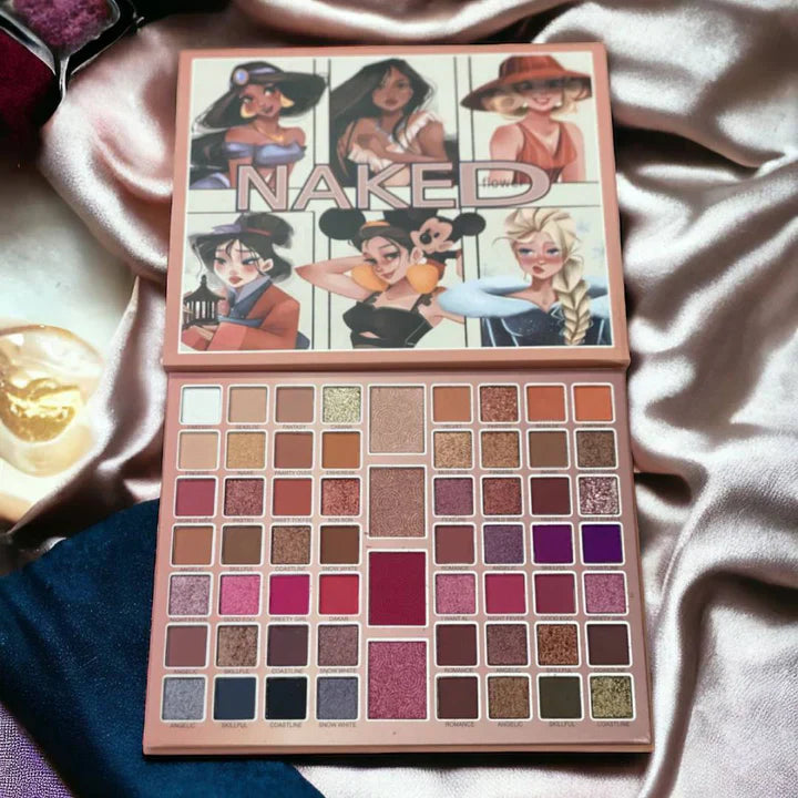 60 Colors Naked Shimmer & Nude Eyeshadow Palette Naked