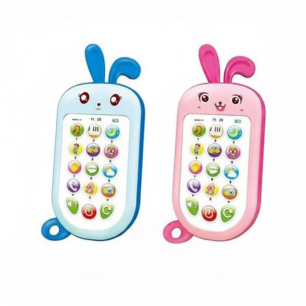 Baby Musical Rabbit Mobile Phone Toy - Each Cosmia.pk