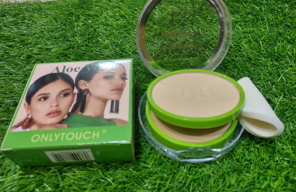 Only Touch 2 in 1 Aleo Vera BB Compact Powder Only Touch
