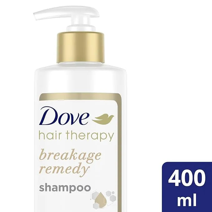 Dove Hair Therapy Breakage Remedy 0% Sulfates Nutrient-Lock Serum Shampoo 400ml Dove