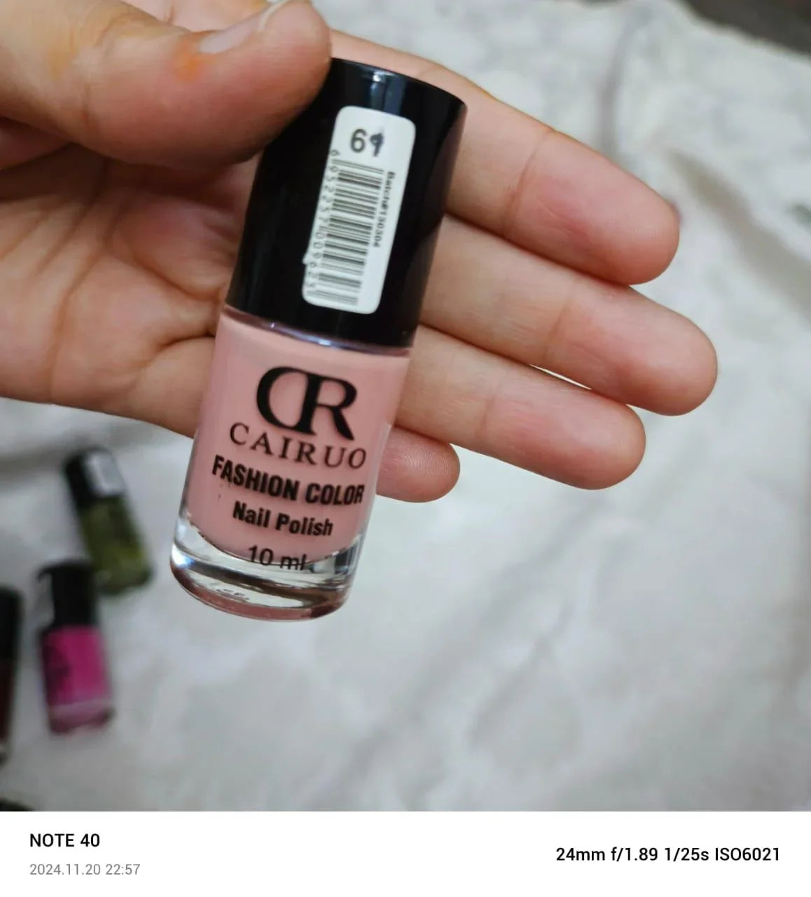 Cairuo Permanent Nail Polish CR