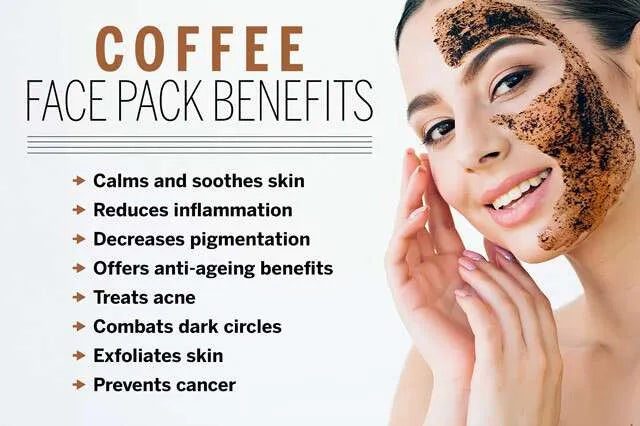 Organic Coffee Skin Whitening Facial kit Pack Of 6 Cosmia.pk