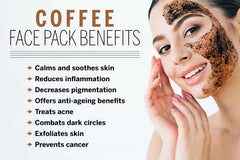 Organic Coffee Skin Whitening Facial kit Pack Of 6 Cosmia.pk