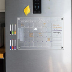 Acrylic, Magnetic Monthly Weekly Planner Calendar Boards Cosmia.pk