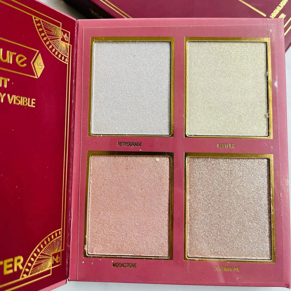 Mocallure 3 in 1 Makeup Kit Mini Palette Notebook Eyeshadow, Highlighter & Blusher Mocallure
