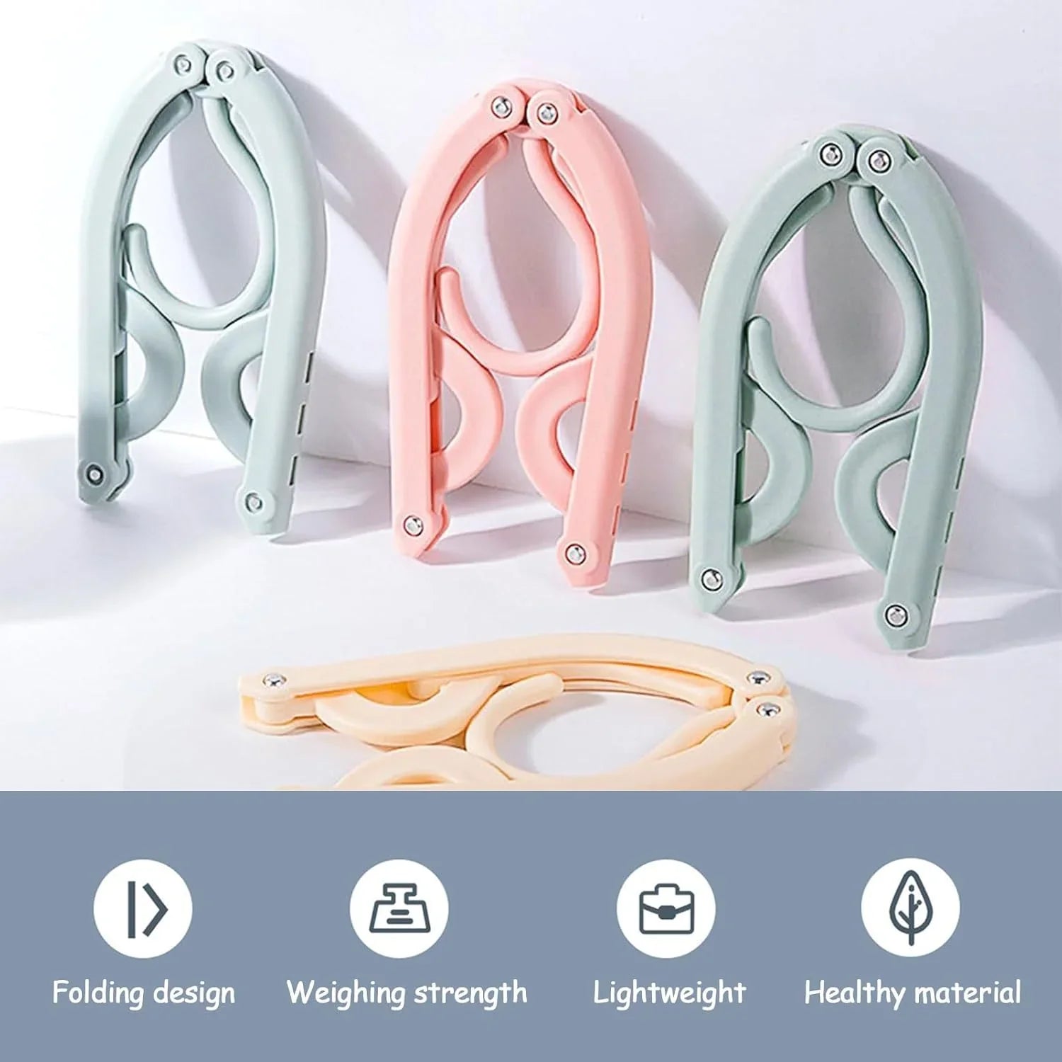 Travel Hangers - Cruise Ship Essentials Portable Folding Clothes Cosmia.pk