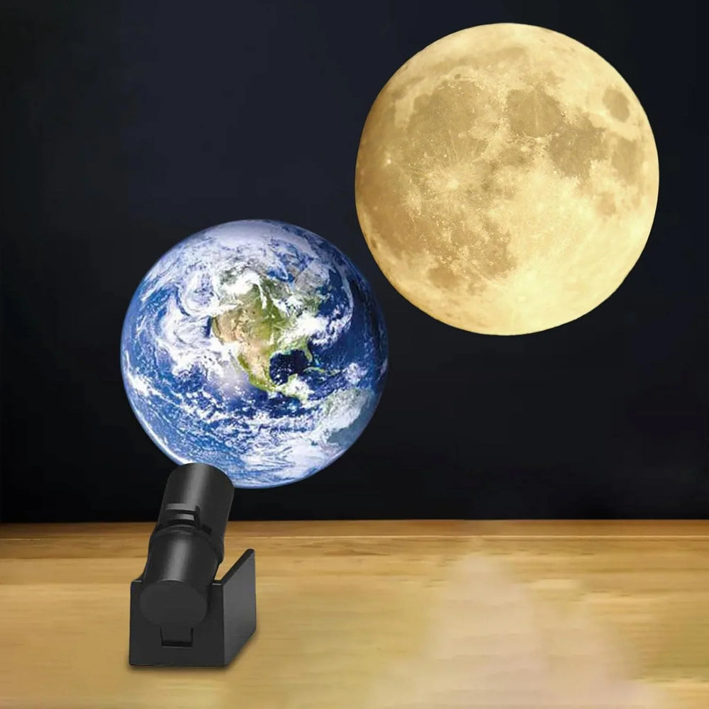 3D Moon Earth Projection LED Lamp Cosmia.pk