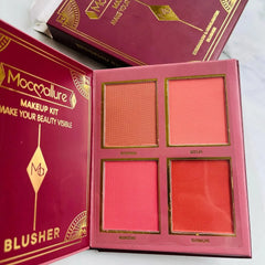 Mocallure 3 in 1 Makeup Kit Mini Palette Notebook Eyeshadow, Highlighter & Blusher Mocallure